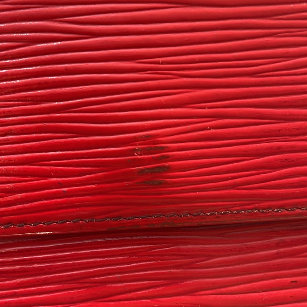 Louis Vuitton Red Epi Long Wallet Pouch - Picture 2 of 16